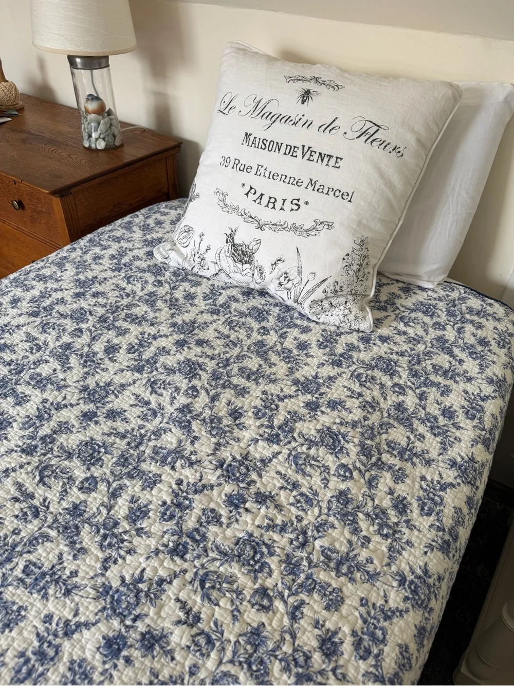 Quilted Reversible Coverlet